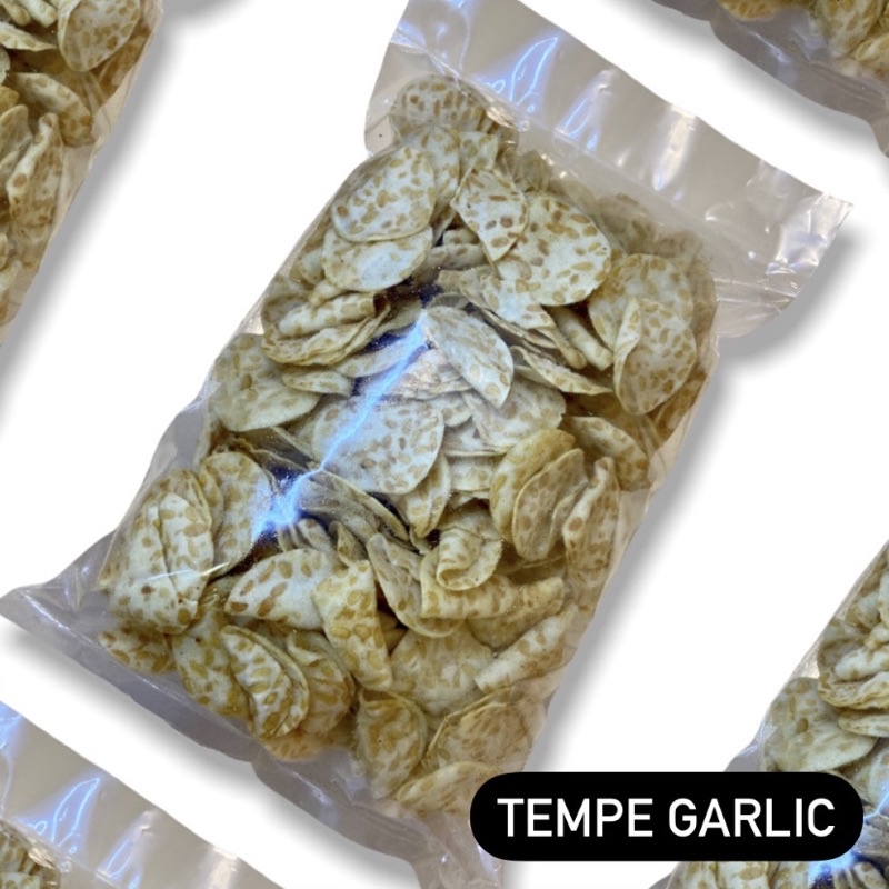 Kerepek Tempe Garlic Kerepek Tempe Bawang Putih Rangup Berat Gram