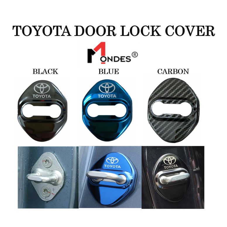 Toyota Vios Car Door Lock Protection Cover Door Latch For Toyota All