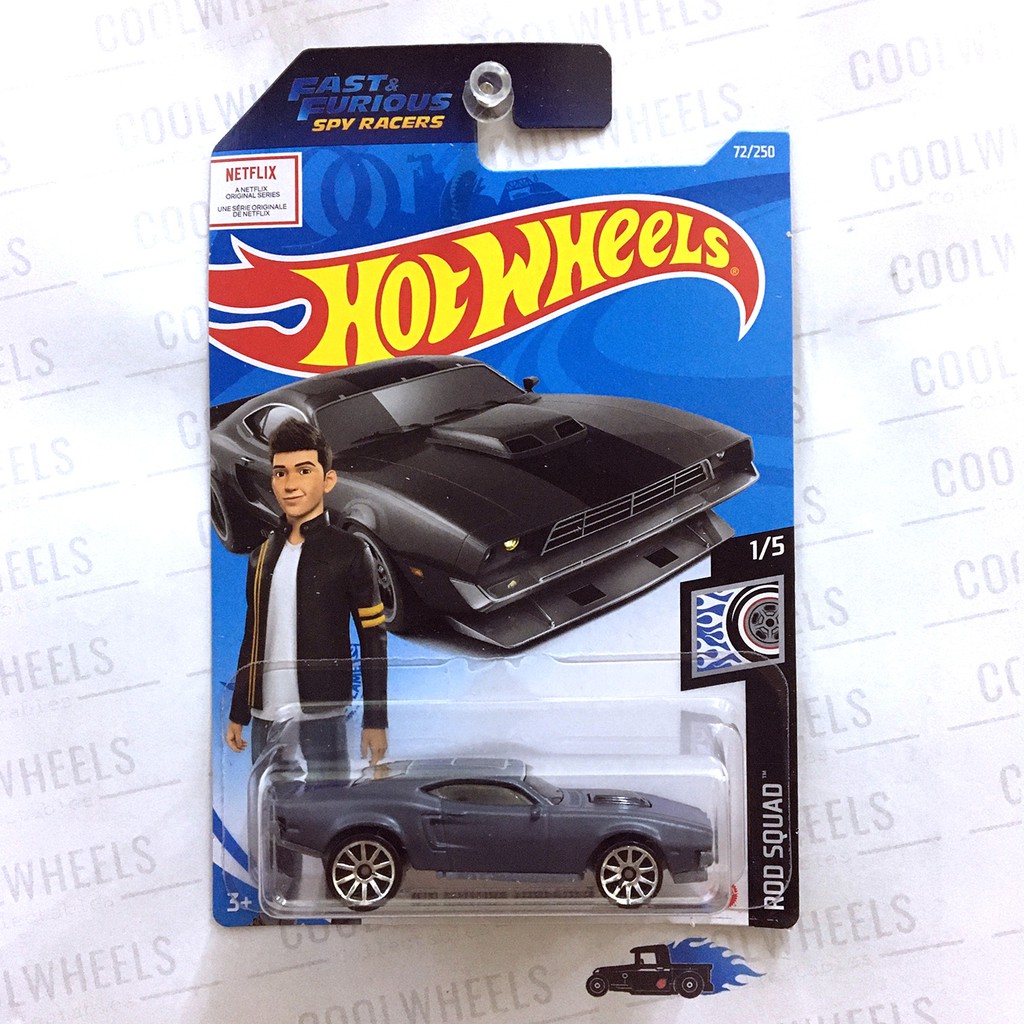 Hot Wheels Fast Furious Spy Racers Ion Motors Thresher Grey