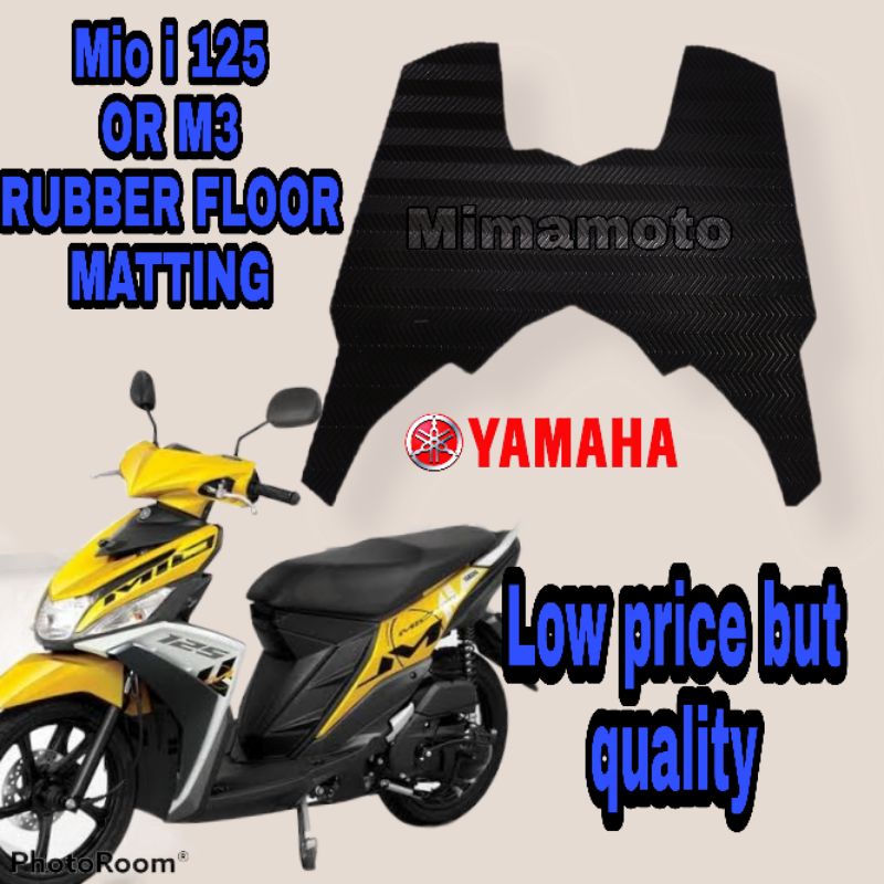 Yamaha Mio I M Footboard Rubber Matting Shopee Malaysia