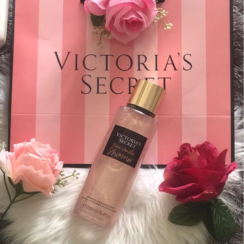 Ori Rejected Victoria Secret Bare Vanilla Shimmer Body Mist Ml