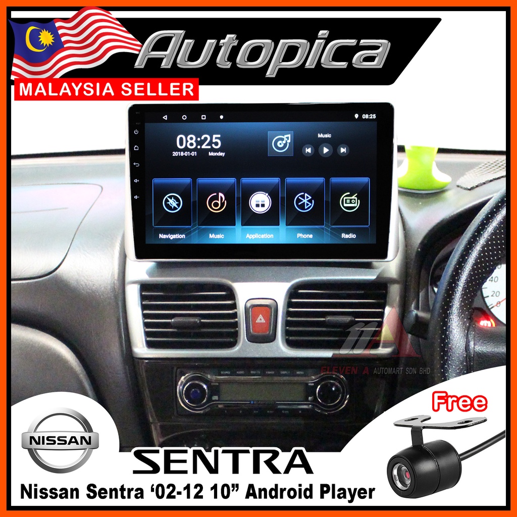 Nissan Sentra N T Allwinner Quad Core Ips Screen Android Player