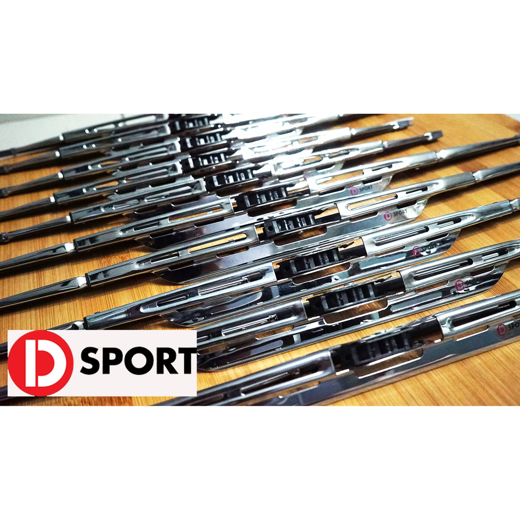 Wiper Blade Chrome Dsport Aerowings Kancil Kelisa Kenari Myvi Waja Wira