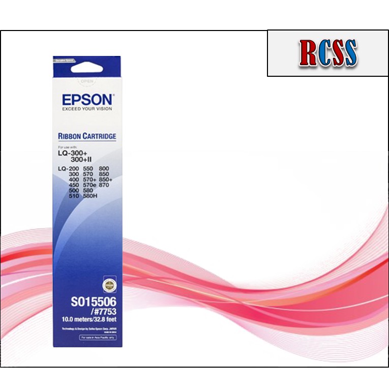 Epson LQ 300 LQ 300 II Ribbon Cartridge S015506 Shopee Malaysia