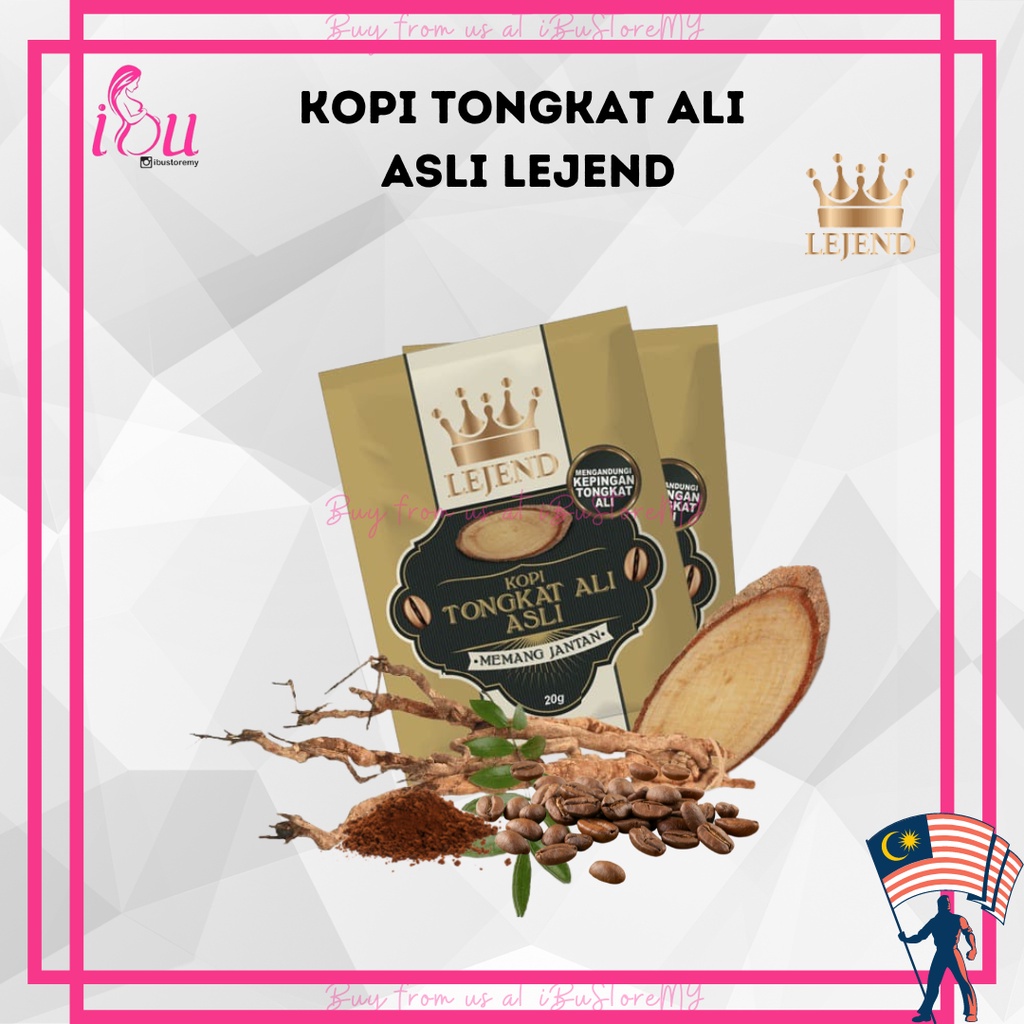 LEJEND Kopi Tongkat Ali Asli Memang Jantan 20g Coffee Original Untuk