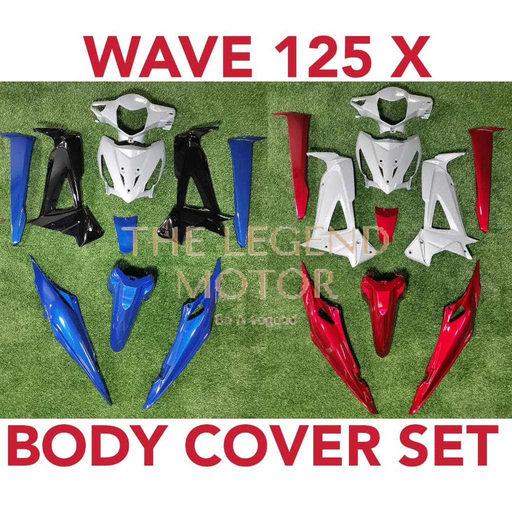 HONDA WAVE125X ULTIMO WAVE125 X WAVE 125X Coverset Body Cover Set Caver