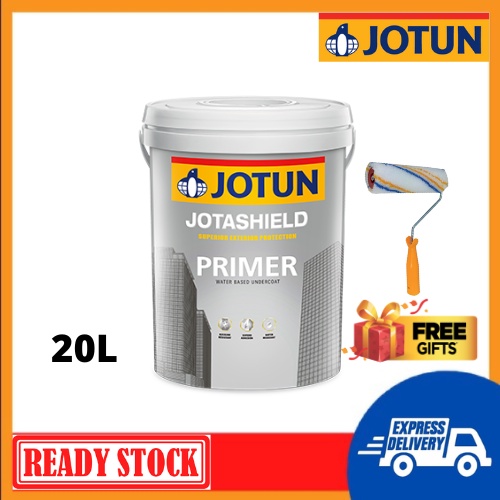 JOTUN 07 Primer 20L Jotashield Primer Sealer Cat Undercoat Dinding