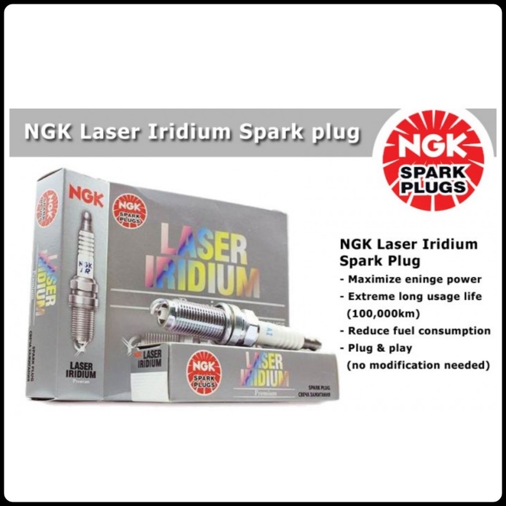 NGK Laser Iridium Spark Plug Proton Iriz Persona VVT Saga VVT