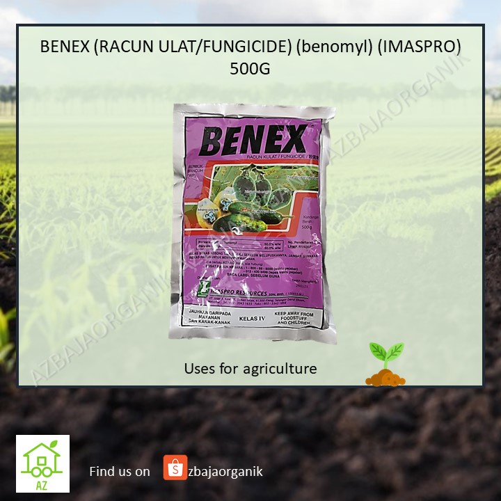 Benex Imaspro Benomyl Racun Kulat Fungicide Gm Shopee