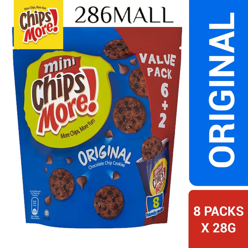 Mini Chipsmore Original Chocolate Chip Cookies X G Mall