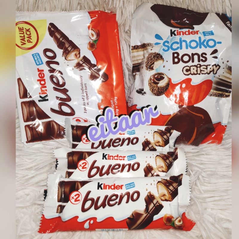 Coklat Langkawi Kinder Bueno Tronky Kinder Happy Hippo Shocko Bons Duo