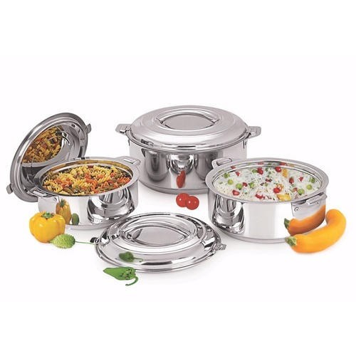S Steel Boeing Hot Pot Pcs Flower Belly Casserole Set Sizes Shopee Malaysia