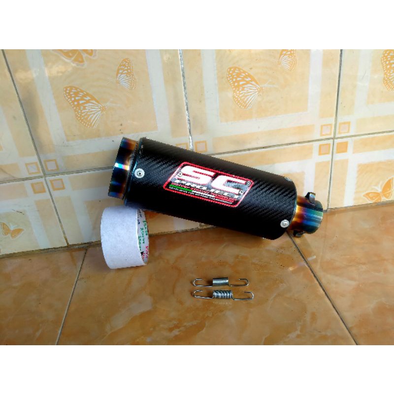 Sc Project Exhaust Silincer Inlet Diameter Mm Shopee Malaysia