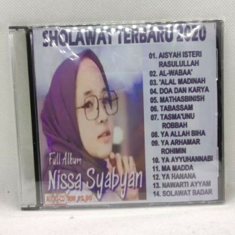 Cd Audio Sholawat Terbaru Nissa Sabyan Shopee Malaysia