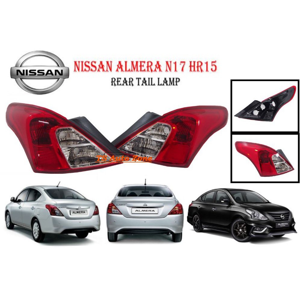 Nissan Almera N Hr Rear Tail Lamp Tail Light Lampu Belakang