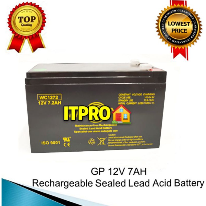 Proautogate Ups Genuine V Ah Rechargeable Sealed Lead Acid