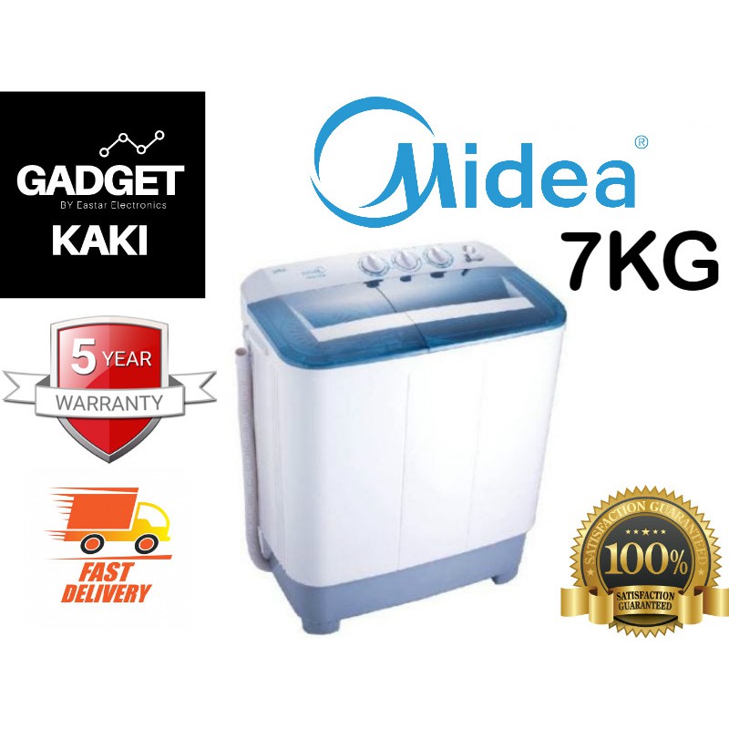 Midea Kg Semi Auto Washing Machine Msw P Shopee Malaysia