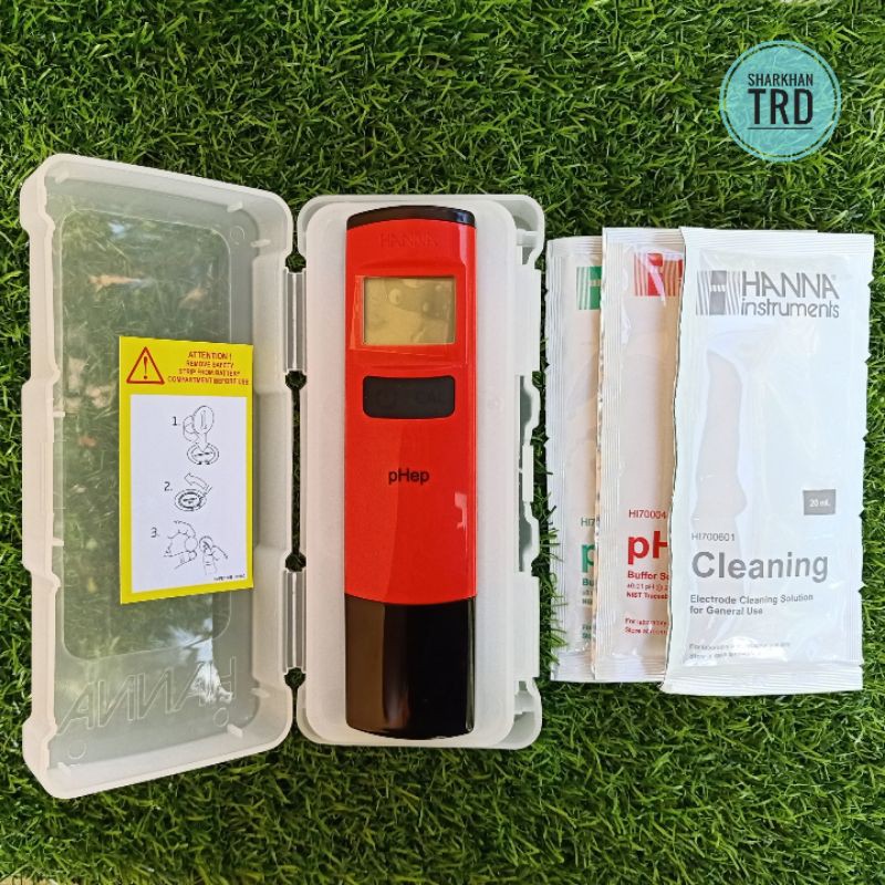 Set Phep Waterproof Pocket Ph Tester With Ph Resolution Hi