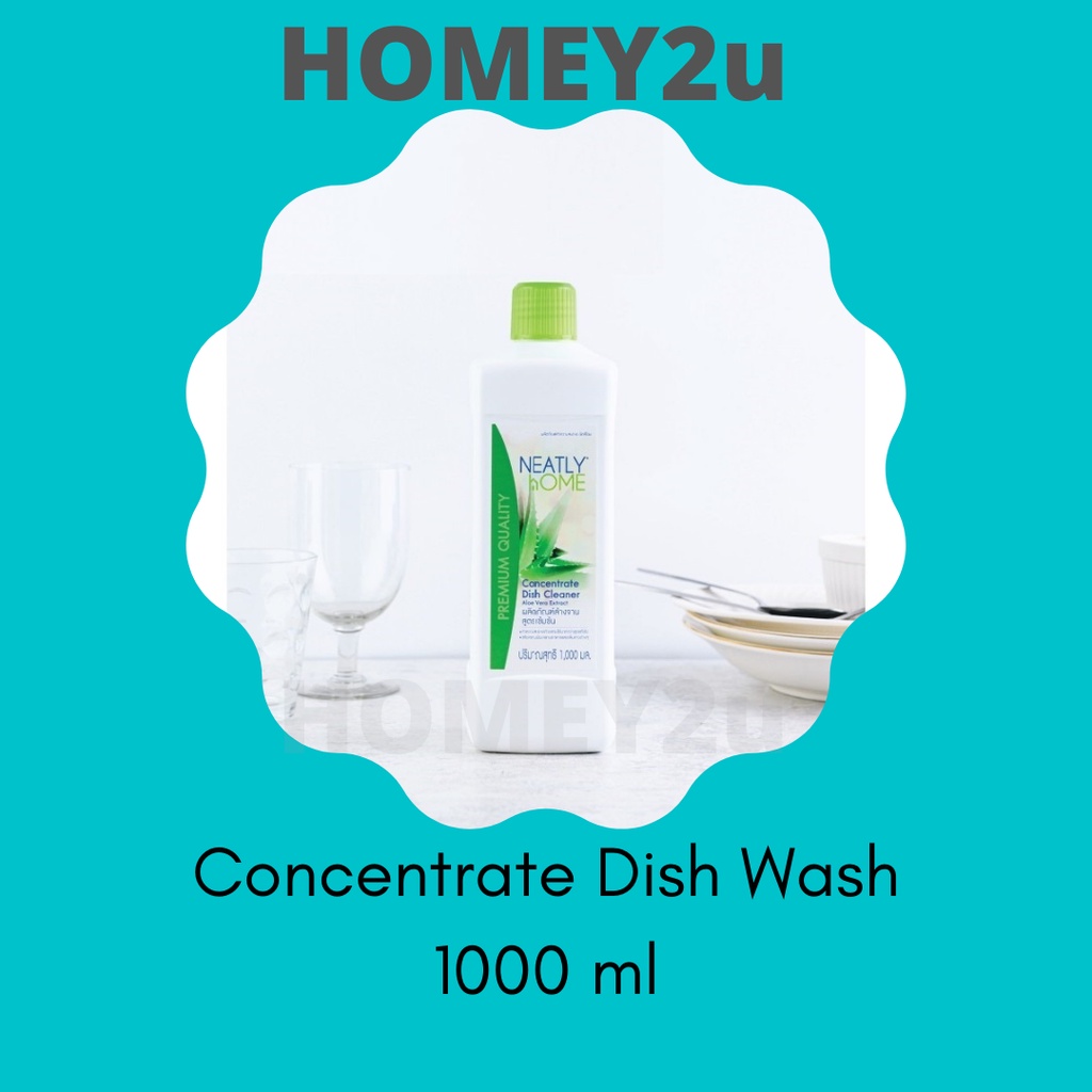 Neatly Home Biodegradable Concentrate Dish Wash Liquid Cleaner Fruit