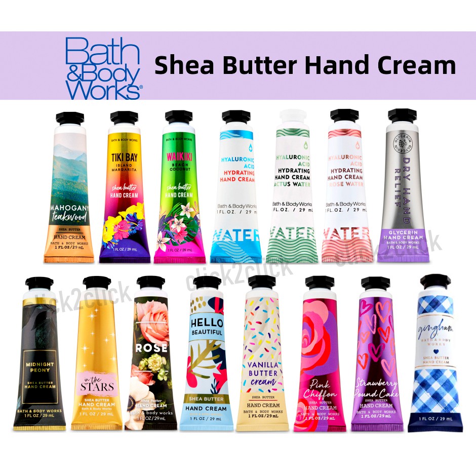 Bath Body Works Hand Cream Ml Shopee Malaysia