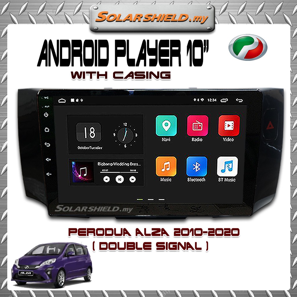 Perodua Alza Double Signal Android Player Gps Waze