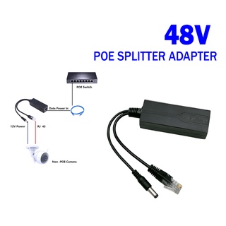 Poe Splitter V To V V Power Over Ethernet Adapter Active Micro Usb