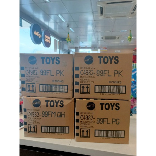 HOT WHEELS BASIC MAINLINE 2022 CASE 72PCS PER CASE ORIGINAL SEALED INTERNATIONAL CASE