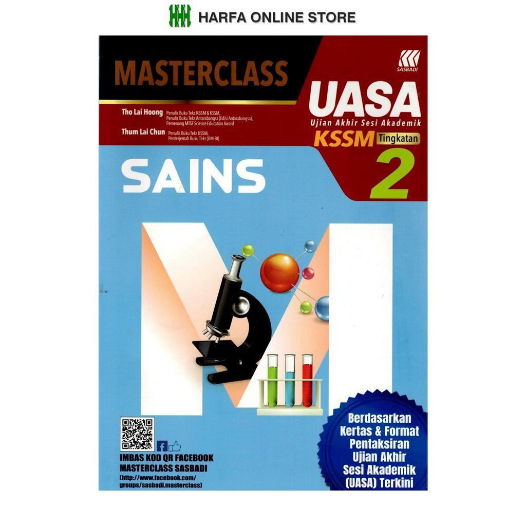 Buku Rujukan Masterclass UASA Sains Tingkatan 2 KSSM Shopee Malaysia