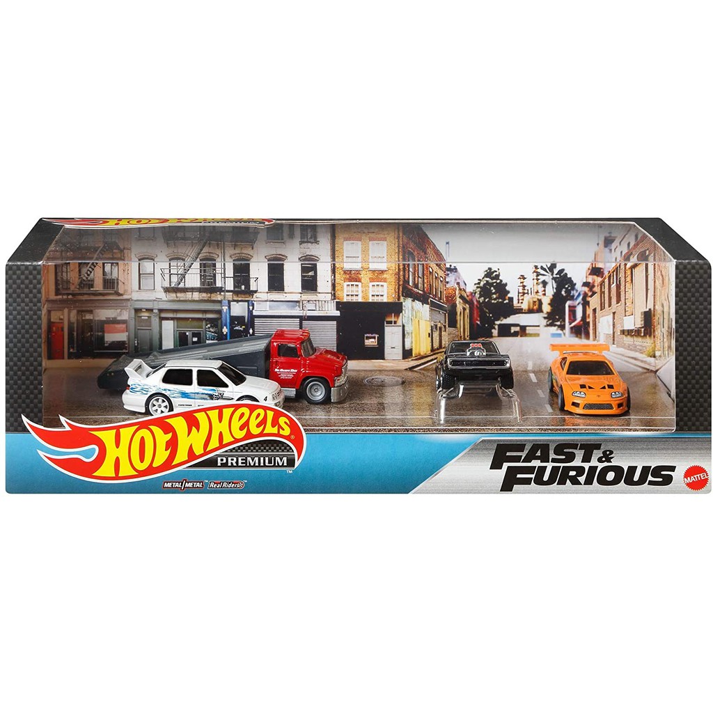 HOT WHEELS PREMIUM COLLECTOR SET ASSORTED WILD SPEED FAST AND FURIOUS