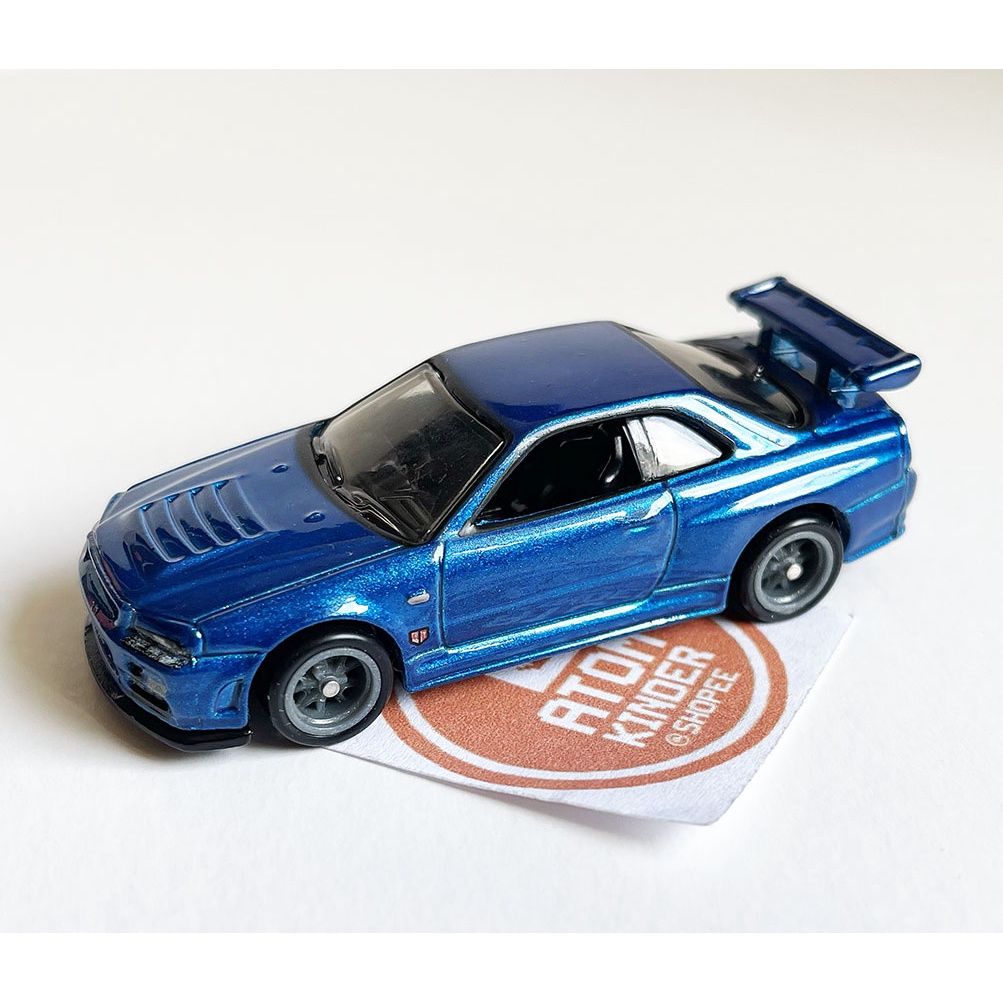 Hot Wheels Nissan Skyline GT R R34 Fast Furious Loose 2017 Replica Entertainment Shopee
