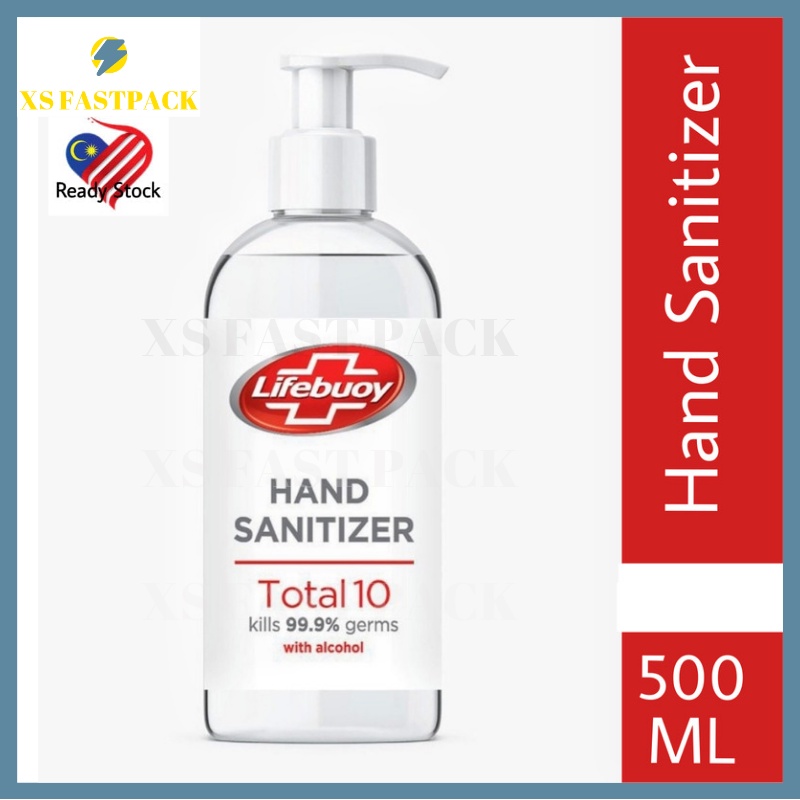 Lifebuoy Total 10 Hand Sanitizer 500ML Alcohol Hand Sanitiser 500ML