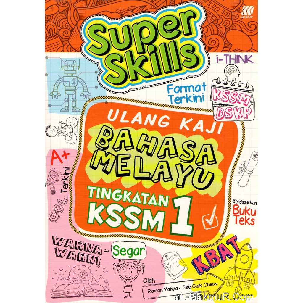 MyB Buku Nota Super Skills Ulang Kaji Tingkatan 1 Bahasa Melayu