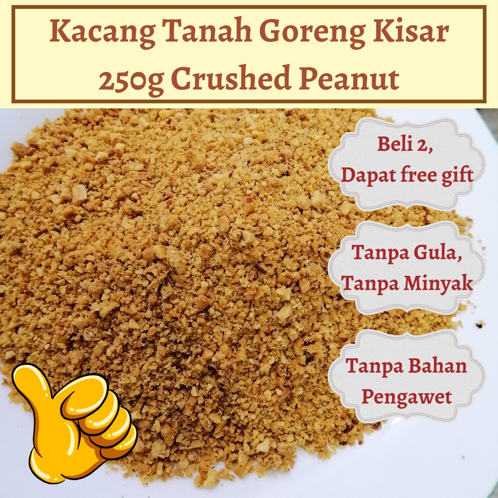 Tanpa Bahan Pengawet Tanpa Gula Minyak G Kacang Tanah Goreng