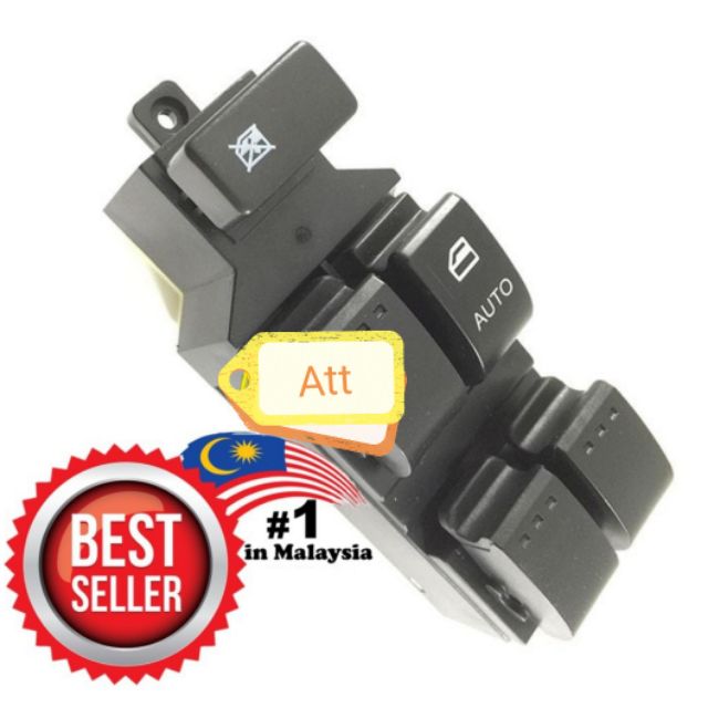 Power Window Main Switch Oem Perodua Myvi Viva Alza Drive Side