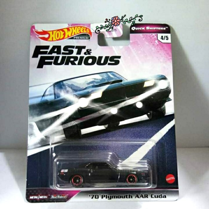 Hot Wheels Plymouth Aar Cud Fast Furious Shopee Malaysia
