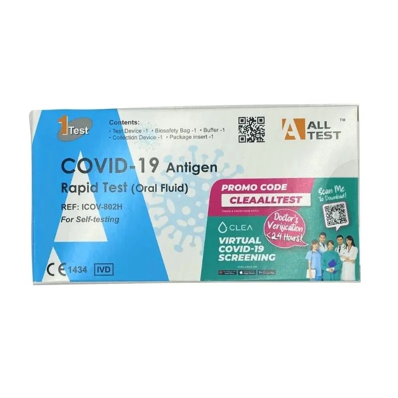 ALLTEST COVID 19 ANTIGEN RAPID TEST ORAL FLUID 20S Shopee Malaysia