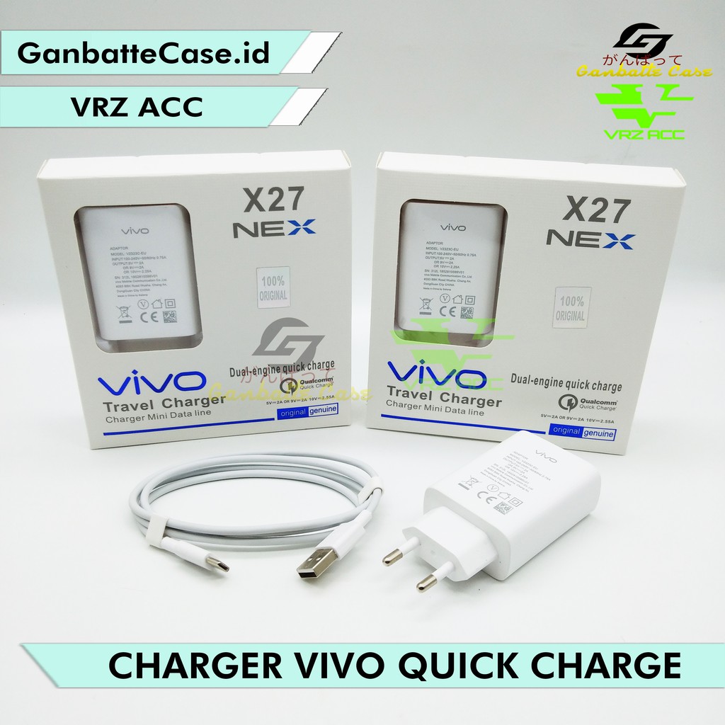 Vivo Original Charger Fast Charging V C Oppo Eu Type C Casan Vivo