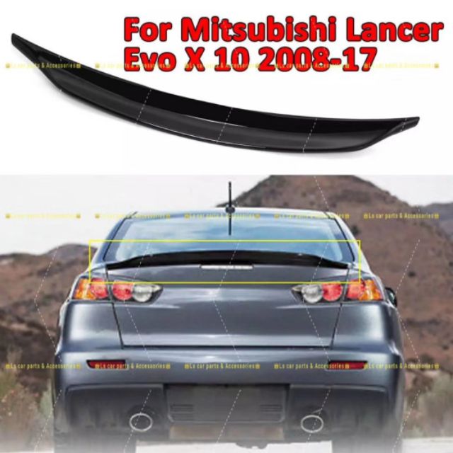 Trunk Lip Wing Mitsubishi EVO Duck Spoiler Boot Bonnet Bumper Lancer