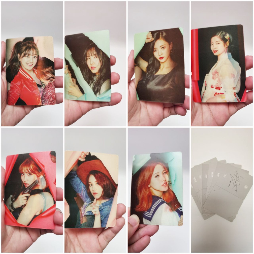 Twice Cheer Up Page Two Official Lenticular Card With Sleeve Kpop