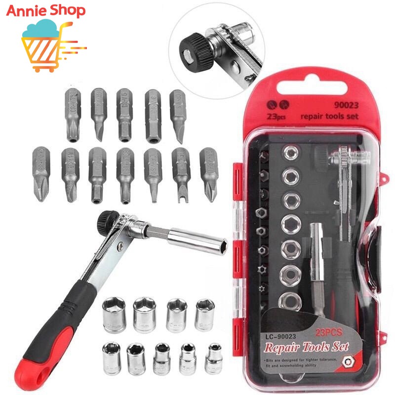 ANNIE 23pcs Drive Extra Long Torx Star Bit Socket Set Kit Shopee Malaysia