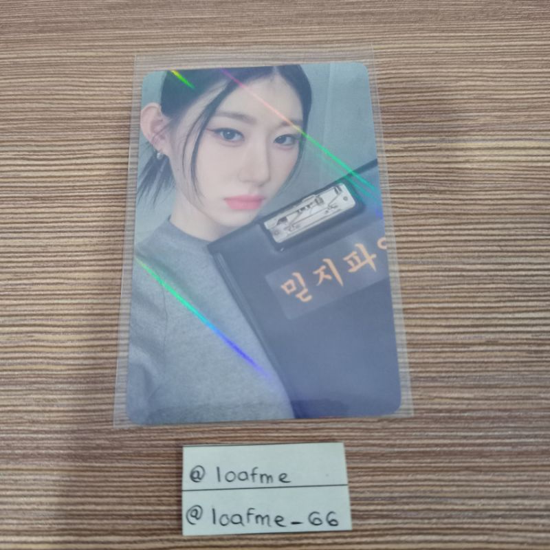 Itzy Withmuu Holo Pob Photocard Checkmate Album Shopee Malaysia