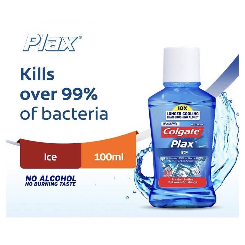 Colgate Plax Ice Mouthwash Ml Shopee Malaysia