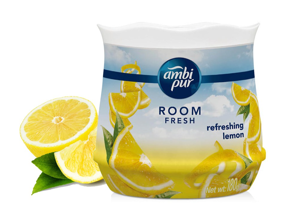 AMBI PUR Room Fresh Air Refreshing Lemon Gel 180g Shopee Malaysia