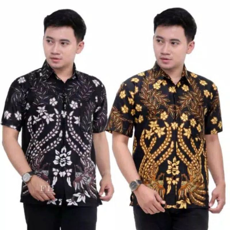 BS KEMEJA BATIK BAJU BATIK LELAKI BATIK ASLI BATIK JAWA BATIK