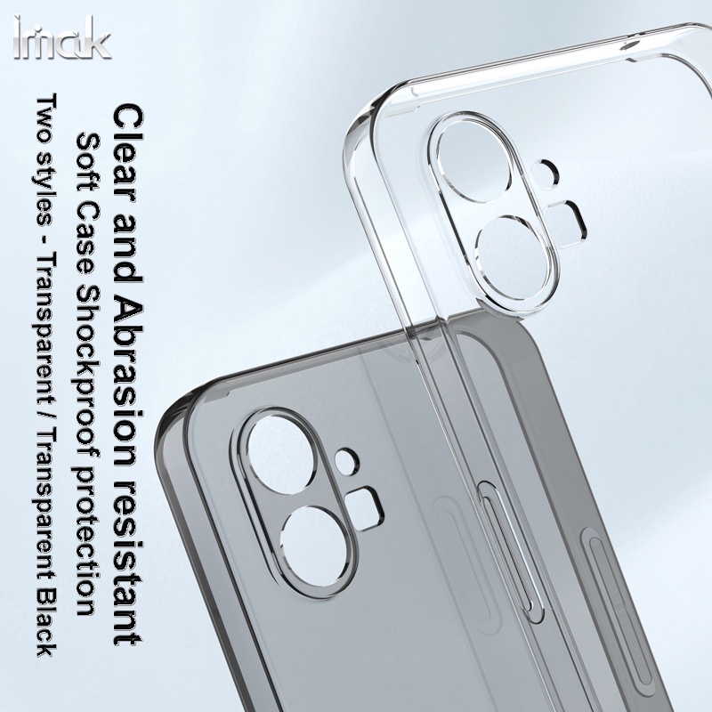 Imak Transparent Silicone Casing Ultra Thin Tpu Case Nothing Phone