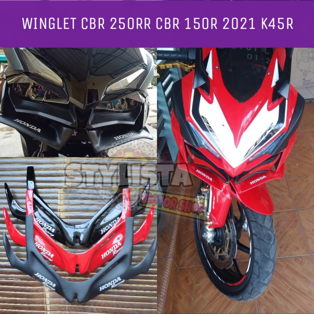 Winglet Cbr Rr Winglet Cbr R K R All New Cbr Winglet