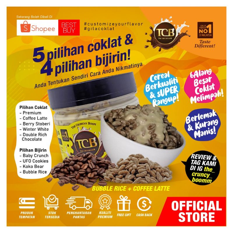 CHOCOJAR VIRAL TCB BALANG BESARMURAH COKLAT PREMIUM Cereal Rangup