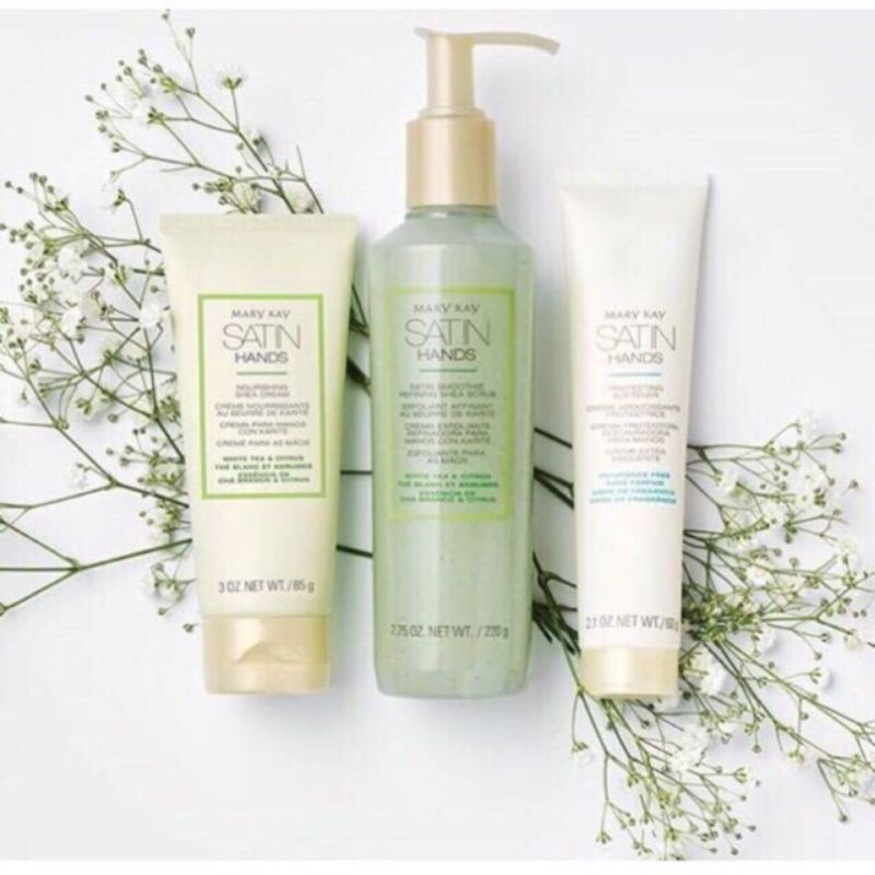 Hand Spa White Tea Citrus Satin Hands Pampering Set Shopee Malaysia