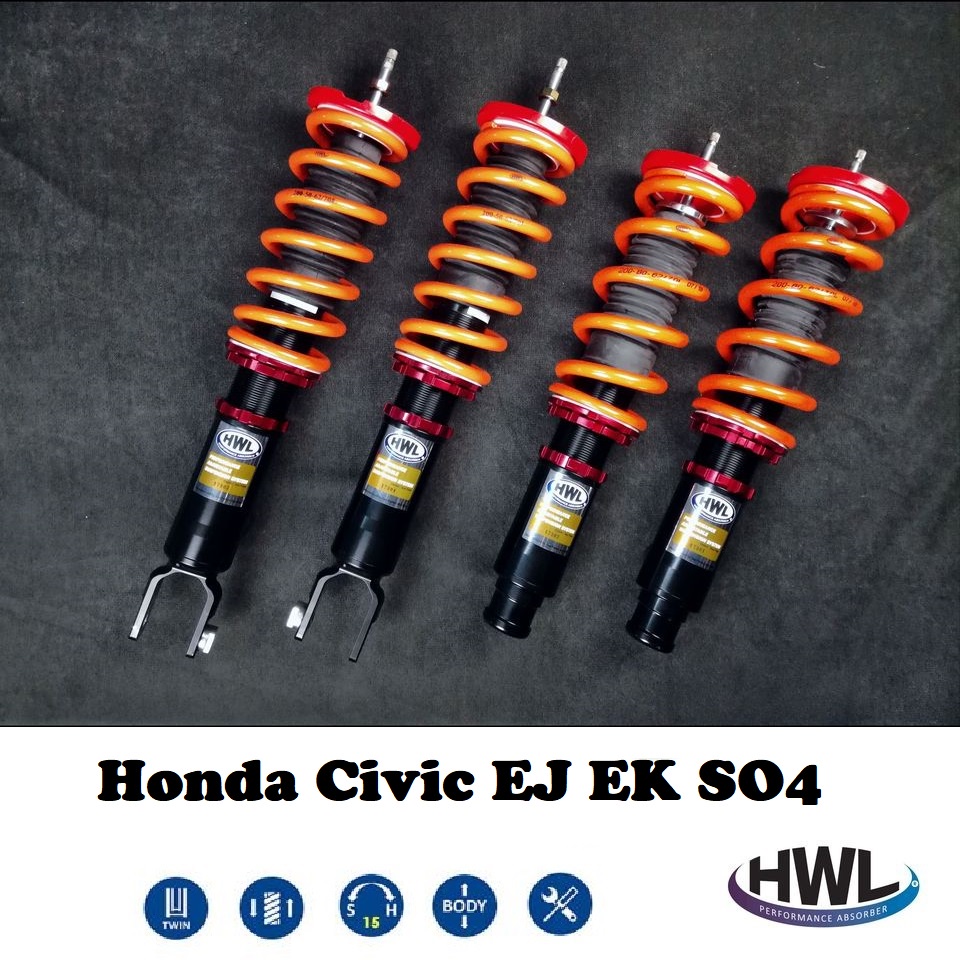 Honda Civic Ek Ej So Civic Eg Eg Hwl St Series Fully Adjustable