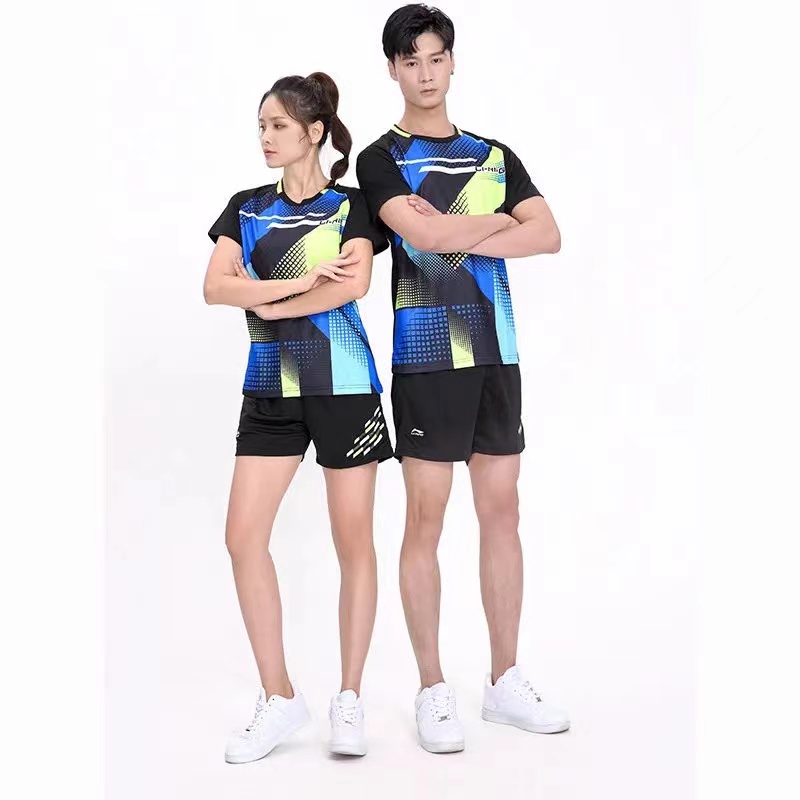 Li Ning S New Badminton Clothing National Team Men S And Women S Short